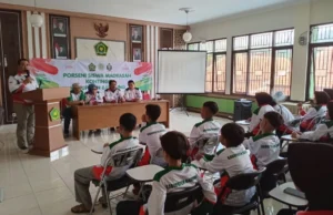 Kemenag Kabupaten Bandung Lepas Kontingen Porseni Madrasah Jabar 2026, Tekankan Persatuan dan Keselamatan Atlet