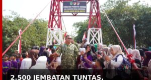 Kasad Laporkan 2.500 Jembatan dan 3.000 Titik Air Tuntas kepada Presiden