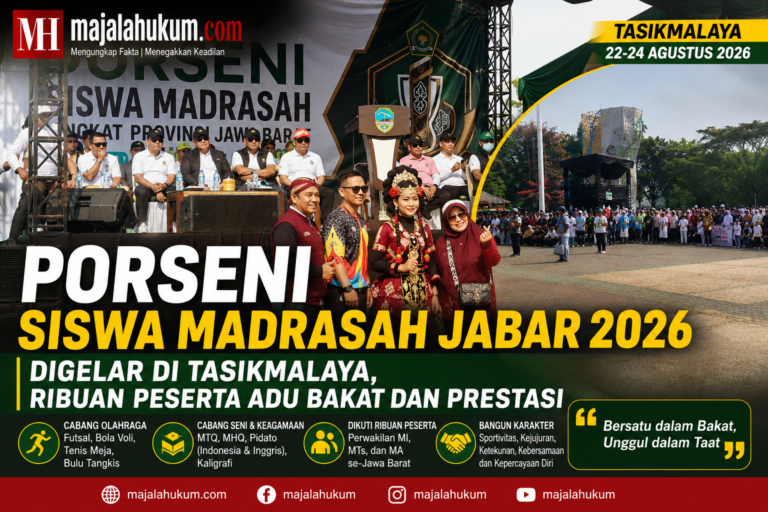 PORSENI Siswa Madrasah Jabar 2026 Digelar di Tasikmalaya, Ribuan Peserta Adu Bakat dan Prestasi