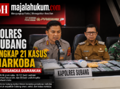Polres Subang Ungkap 21 Kasus Narkoba, 26 Tersangka Diamankan