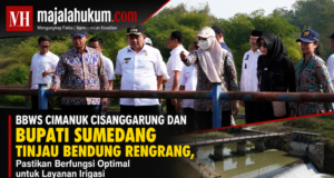 BBWS Cimanuk Cisanggarung dan Bupati Sumedang Tinjau Bendung Rengrang, Pastikan Berfungsi Optimal untuk Layanan Irigasi