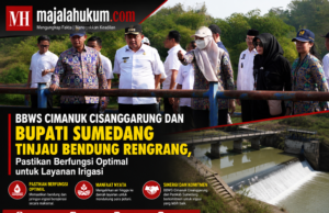 BBWS Cimanuk Cisanggarung dan Bupati Sumedang Tinjau Bendung Rengrang, Pastikan Berfungsi Optimal untuk Layanan Irigasi