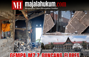 Gempa M7,7 Guncang Flores, Lima Orang Dilaporkan Meninggal Dunia, Bangunan Roboh