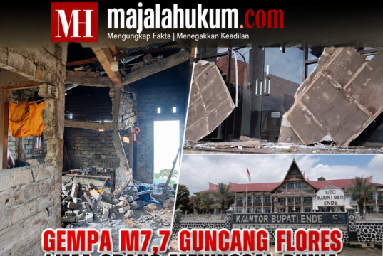 Gempa M7,7 Guncang Flores, Lima Orang Dilaporkan Meninggal Dunia, Bangunan Roboh