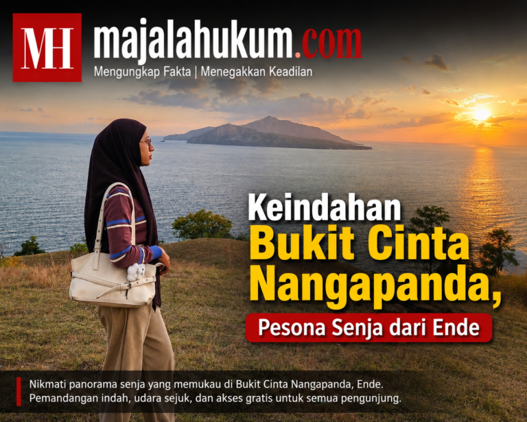 Keindahan Bukit Cinta Nangapanda, Pesona Senja dari Ende