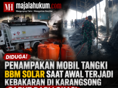 Diduga! Video Mobil Tangki BBM Solar Tinggalkan Lokasi Saat Awal Kebakaran Pelabuhan Karangsong Viral