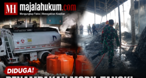 Diduga! Video Mobil Tangki BBM Solar Tinggalkan Lokasi Saat Awal Kebakaran Pelabuhan Karangsong Viral
