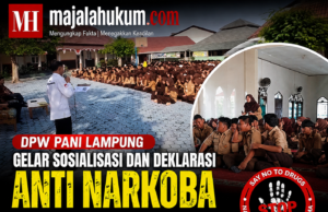 DPW PANI Lampung Perkuat Program P4GN, Gelar Sosialisasi dan Deklarasi Anti Narkoba bagi Pelajar SMA-SMK