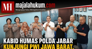 Kabid Humas Polda Jabar Kunjungi PWI Jawa Barat, Dukung Penyelenggaraan Konferprov 2026