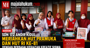 SDN 172 Andir Kidul Meriahkan HUT Pramuka dan HUT RI ke-81 dengan Beragam Kegiatan Kreatif Siswa