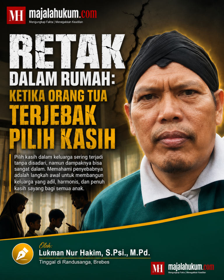 Retak dalam Rumah: Ketika Orang Tua Terjebak Pilih Kasih