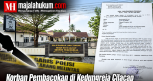 Korban Pembacokan di Kedungreja Cilacap Lapor Polisi, Warga Resah Terduga Pelaku Masih Bebas