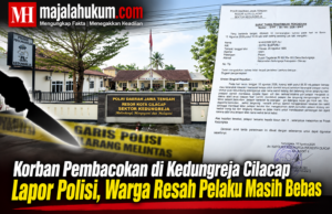 Korban Pembacokan di Kedungreja Cilacap Lapor Polisi, Warga Resah Terduga Pelaku Masih Bebas