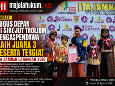 Gudep MI Sirojut Tholibin Rengaspendawa Raih Juara 3 Tergiat ITA JAMRAN Larangan