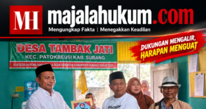 Ibnu Mas’ud Resmi Daftar Pilkades Tambak Jati, Diantar Ratusan Simpatisan