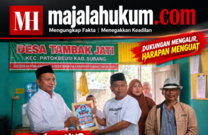 Ibnu Mas’ud Resmi Daftar Pilkades Tambak Jati, Diantar Ratusan Simpatisan
