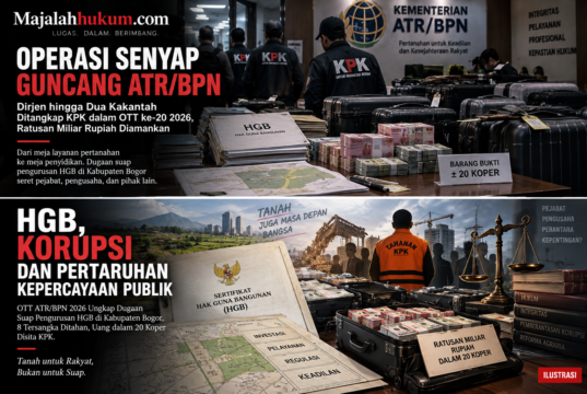 20 Koper Uang dan HGB Bogor: OTT KPK Guncang ATR/BPN, Dirjen hingga Presdir Summarecon Jadi Tersangka