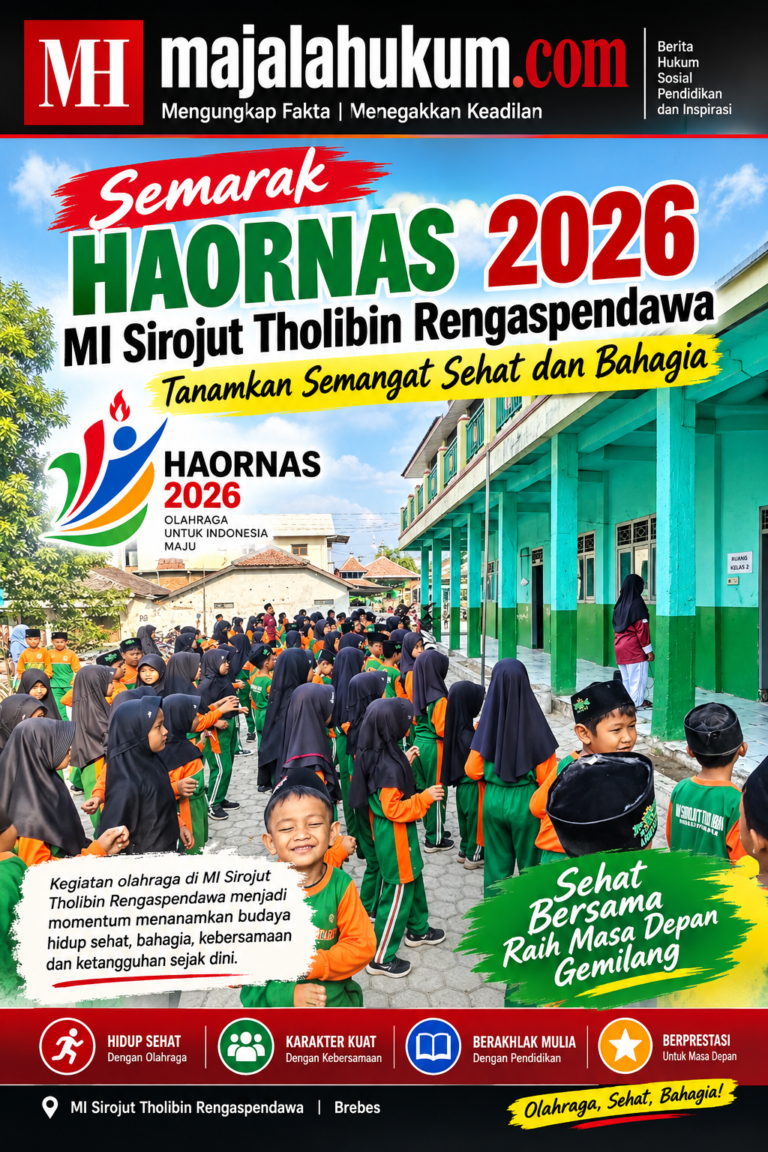 Semarak Haornas 2026, MI Sirojut Tholibin Rengaspendawa Tanamkan Semangat Sehat dan Bahagia
