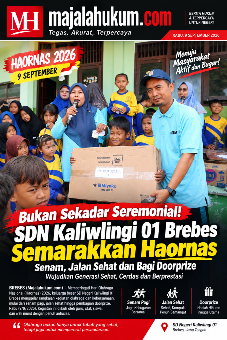 Bukan Sekadar Seremonial! SDN Kaliwlingi 01 Brebes Semarakkan Haornas