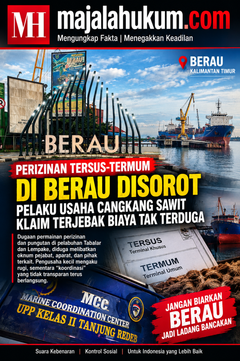 Perizinan Tersus-Termum di Berau Disorot, Pelaku Usaha Cangkang Sawit Klaim Terjebak Biaya Tak Terduga