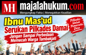 Ibnu Mas’ud Serukan Pilkades Damai: Jangan Sampai Perbedaan Memecah Warga Tambakjati