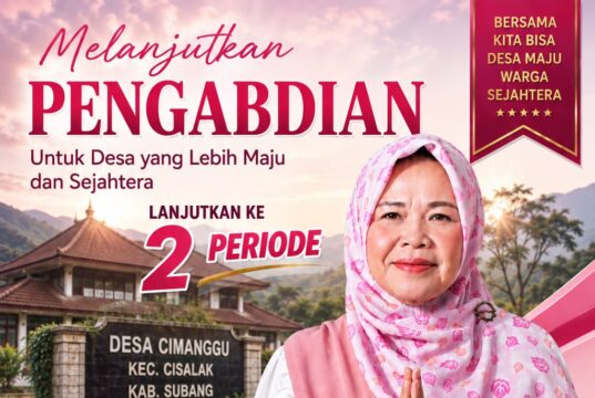 Hj. Nunung Nurhayati Siap Lanjutkan Pengabdian, Bawa Gagasan “BERKAH” untuk Desa Cimanggu