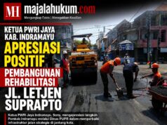 Ketua PWRI Jaya Indramayu Apresiasi Pembangunan Rehabilitasi Jalan Letjen Suprapto
