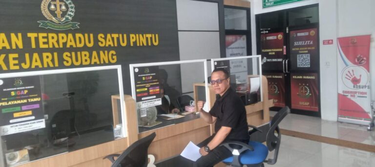 LGPI DPC Subang Laporkan Dugaan Korupsi Dana Desa Ranca Mulya ke Kejaksaan