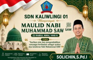 SD Negeri Kaliwlingi 01 Peringati Maulid Nabi Muhammad SAW