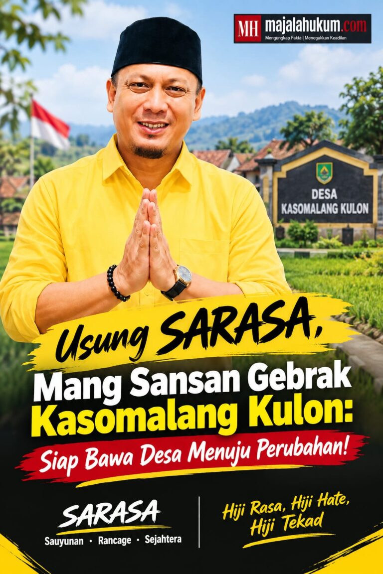 Usung SARASA, Mang Sansan Gebrak Kasomalang Kulon: Siap Bawa Desa Menuju Perubahan!