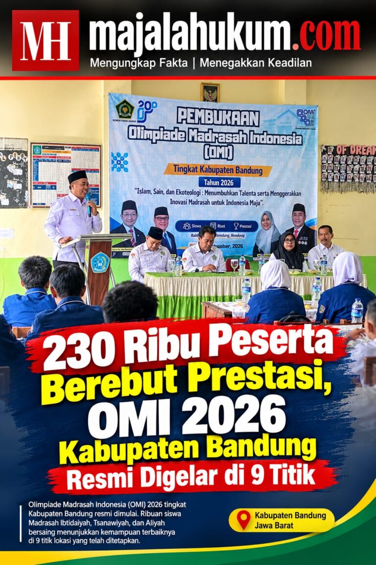 230 Ribu Peserta Berebut Prestasi, OMI 2026 Kabupaten Bandung Resmi Digelar di 8 Titik