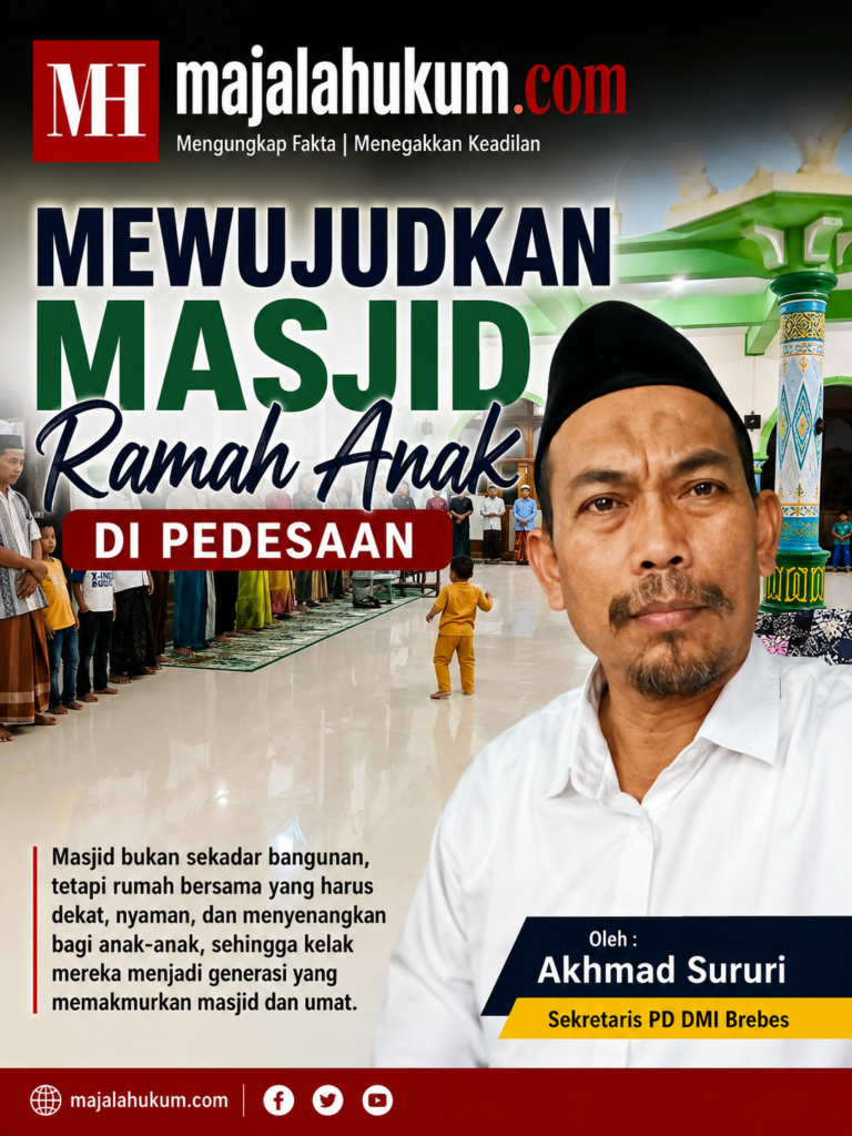Mewujudkan Masjid Ramah Anak di Pedesaan