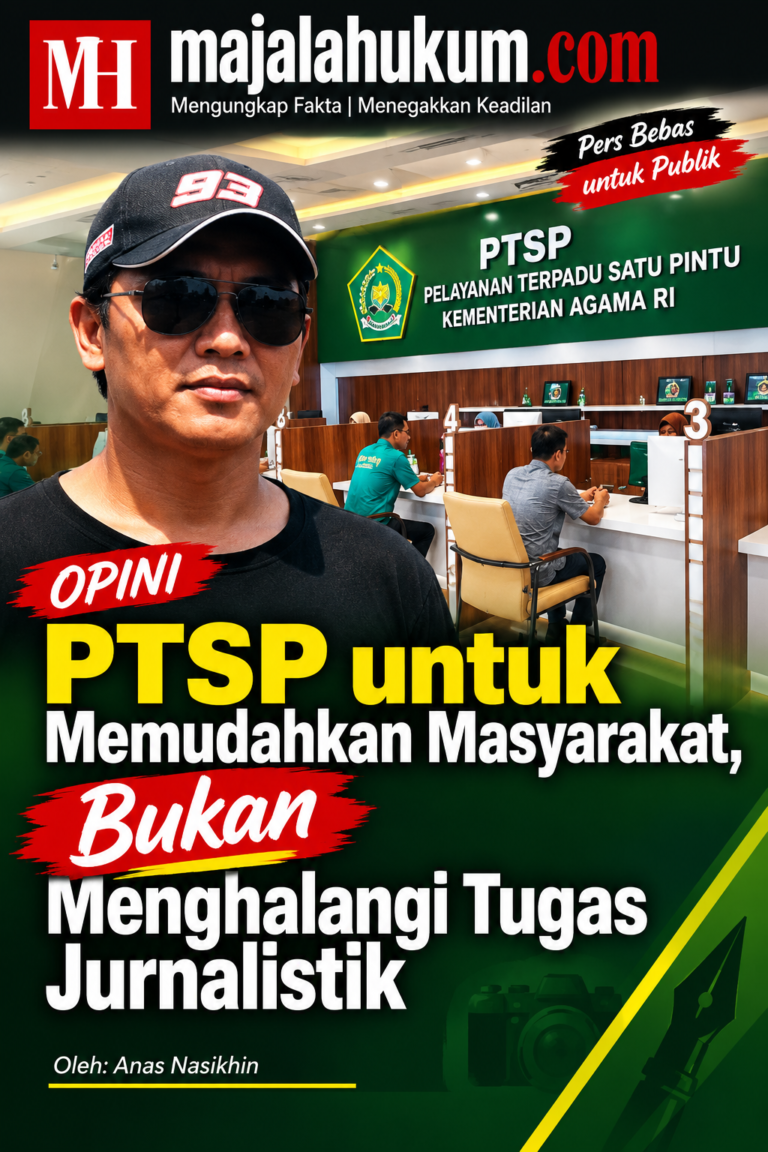 PTSP untuk Memudahkan Masyarakat, Bukan Menghalangi Tugas Jurnalistik
