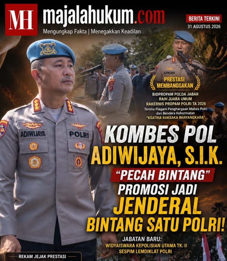 Kombes Pol Adiwijaya “Pecah Bintang”, Promosi Jadi Jenderal Bintang Satu Polri