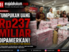 Tumpukan Uang Rp237 Miliar Dipamerkan, Dugaan KPR Fiktif BTN ke PT BAS Disorot