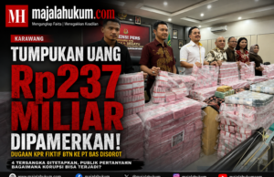 Tumpukan Uang Rp237 Miliar Dipamerkan, Dugaan KPR Fiktif BTN ke PT BAS Disorot