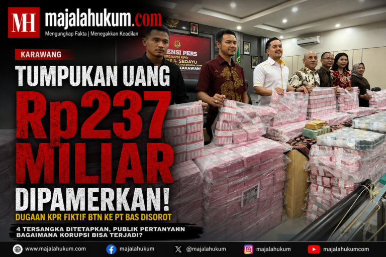 Tumpukan Uang Rp237 Miliar Dipamerkan, Dugaan KPR Fiktif BTN ke PT BAS Disorot