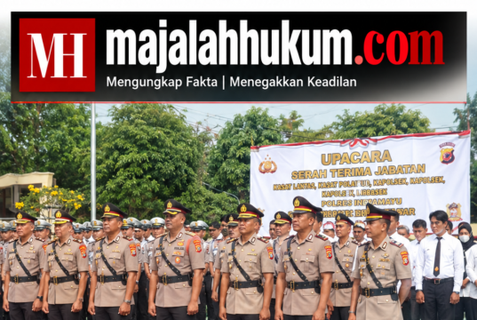 Penyegaran Organisasi, Polres Indramayu Rotasi Sejumlah Pejabat Utama dan Kapolsek