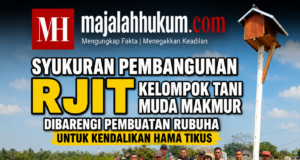 Kelompok Tani Muda Makmur Gelar Syukuran Pembangunan RJIT dan Pembuatan Rubuha di Ujungjaya