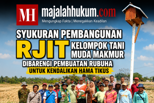 Kelompok Tani Muda Makmur Gelar Syukuran Pembangunan RJIT dan Pembuatan Rubuha di Ujungjaya