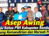 Asep Awing Maju Ketua PWI Kabupaten Bandung, Usung Kemandirian dan Marwah Pers.