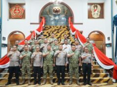Perkokoh Sinergitas TNI-Polri, Wakapolda Jabar Hadiri Peringatan HUT ke-81 TNI di Makodam III/Siliwangi