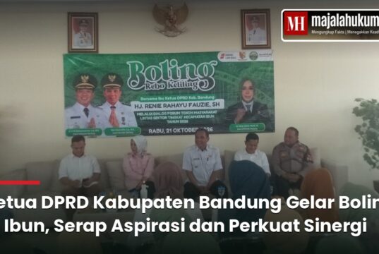 Ketua DPRD Kabupaten Bandung Gelar Boling di Ibun, Serap Aspirasi dan Perkuat Sinergi